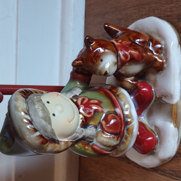 Yankee Candle Winter Scene Tea Light Candle  Holder Designed by Ronnie Walter - Picture 2 of 6